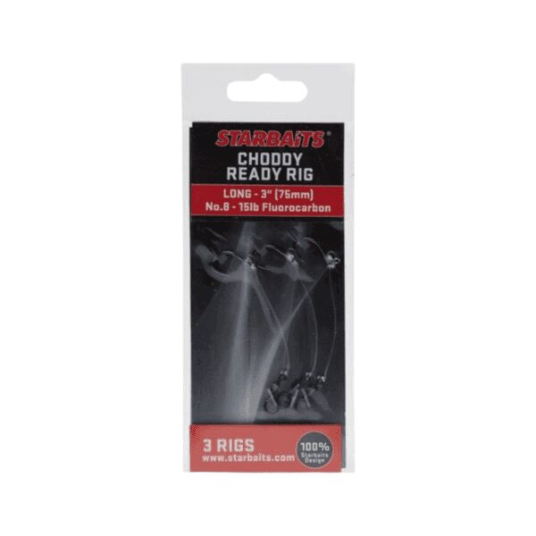 Starbaits Choddy Ready Rig Barbed No. 8 15 Lb-0