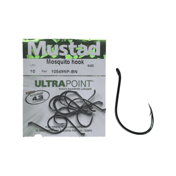 Mustad Mosquito Hook 10 Stk-2