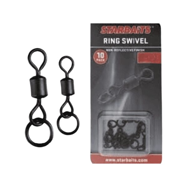 Starbaits Ring Swivel 10 Stk-0