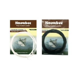 Snowbee poly-coated leader 5Ft 15Lb-0