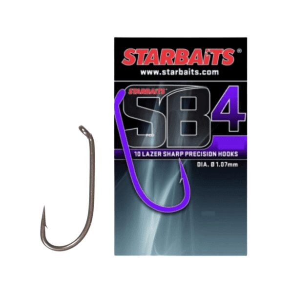 Starbaits SB4 Long Shank Hooks-1