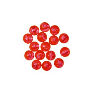 Gunki Red Carolina Bead 6.5mm-1